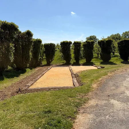 Semesterbostad Grande Maison 10 Pers Vallee Du Lot Avec Piscine Et Terrain De Petanque Monsegur (Lot-et-Garonne)